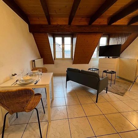 Charmant Appartement En Duplex A Porrentruy Eksteriør bilde