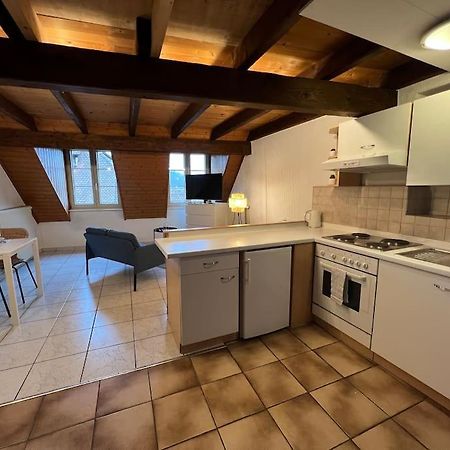 Charmant Appartement En Duplex A Porrentruy Eksteriør bilde